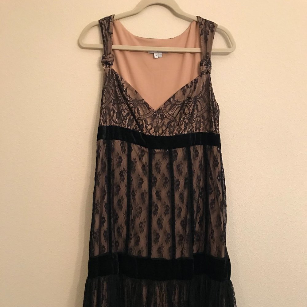 I.C.E. Black Lace Dress, Size 8